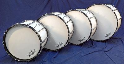 pearl marching bass drum