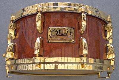 Snare Drum, Mahogany, Limited Edition - Los Angeles Percussion